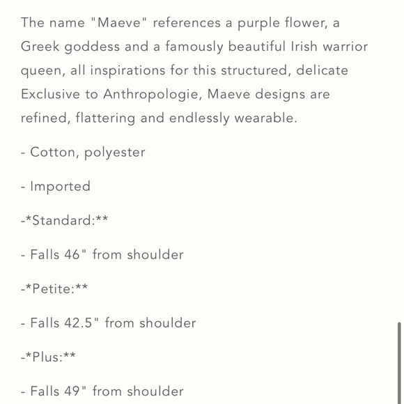 Anthropologie Maeve Midi Dress - Picture 7 of 7